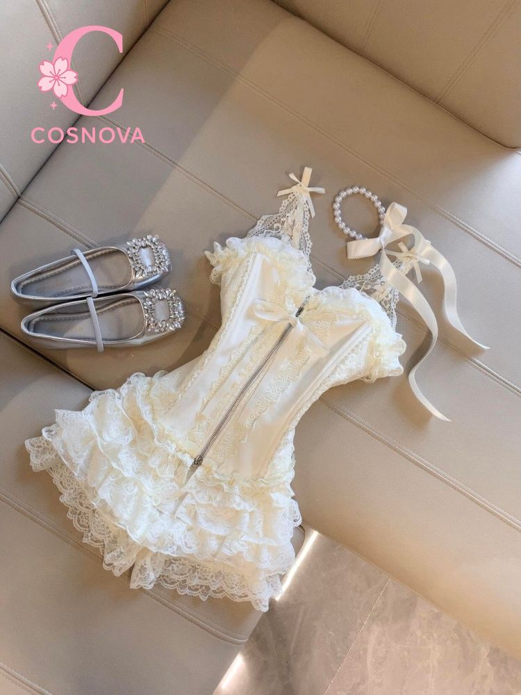 Cami Top Lace - Set Sexy con Top Bustier in