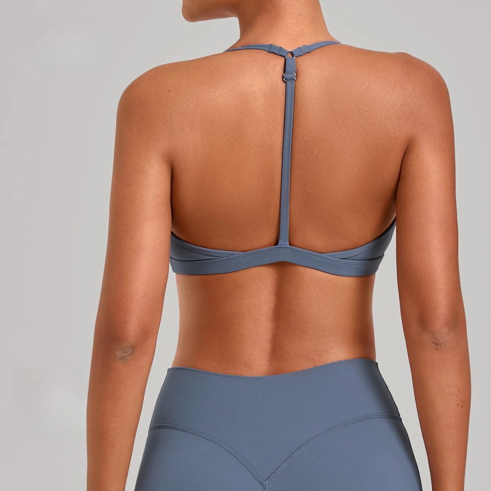 Sports Bra High Impact - Reggiseni da yoga con cinturino regolabile
