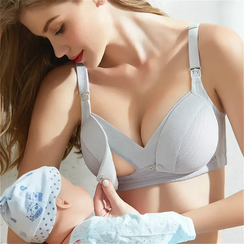 Nursing Bra Sleep - Reggiseno per allattamento premaman donne incinte