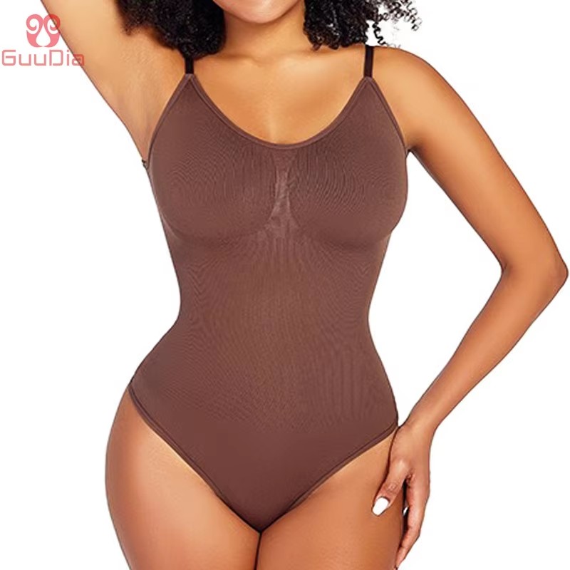 Shapewear Bodysuit Firm - GUUDIA Spandex Body Perizoma String Shapewear