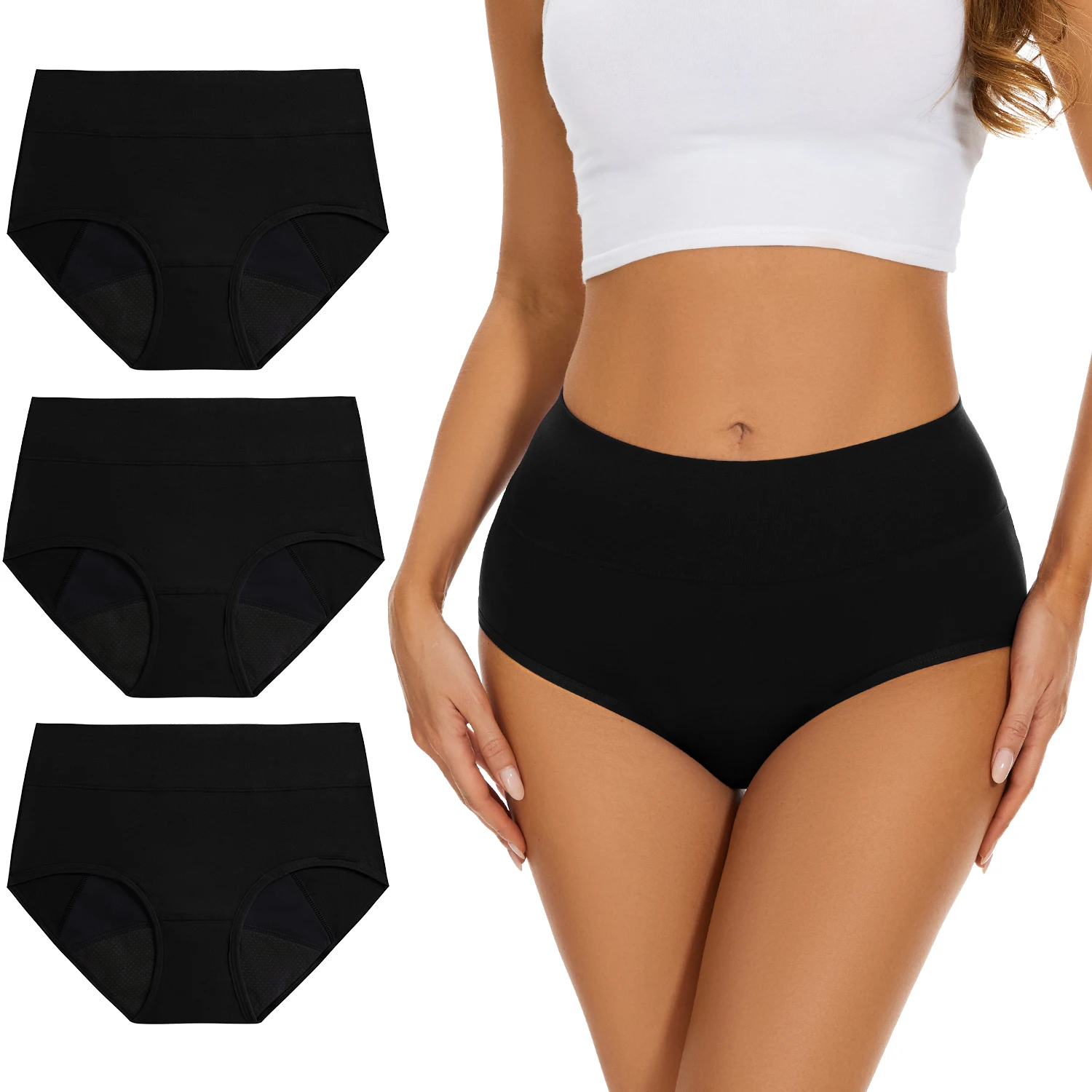 Period Panty Absorbent - 3 Pz/lotto Mutandine Mestruali Per La