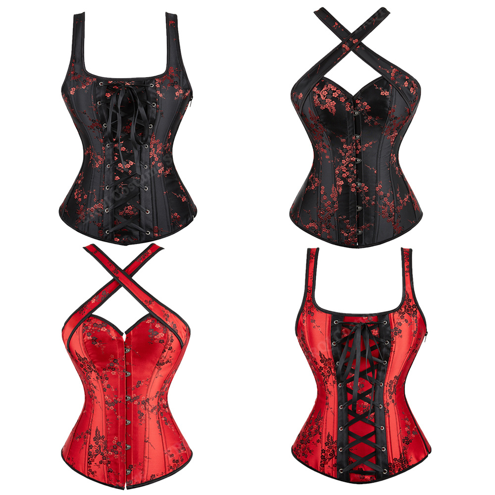 Corset Waist Cinch - Corsetto con cinturini per donna corsetto