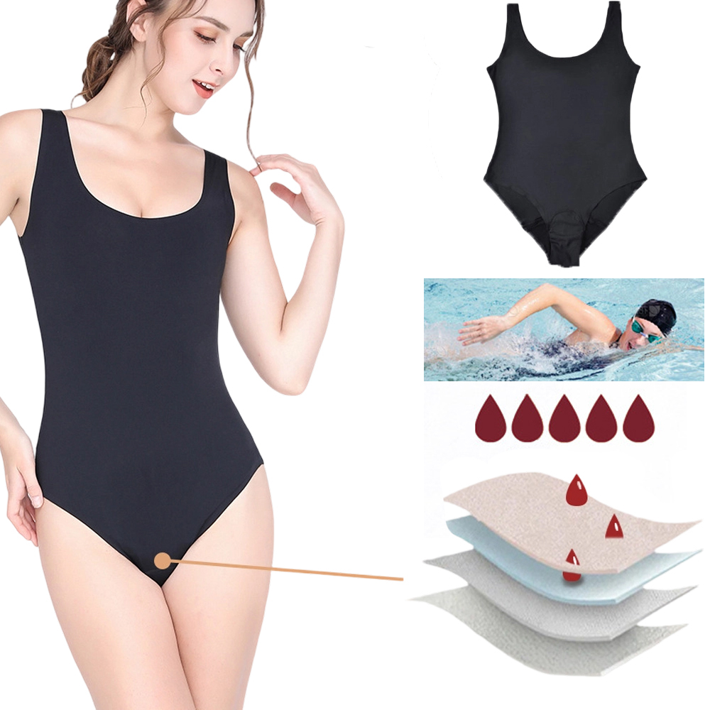 Period Panty Absorbent - Costume da bagno mestruale da donna