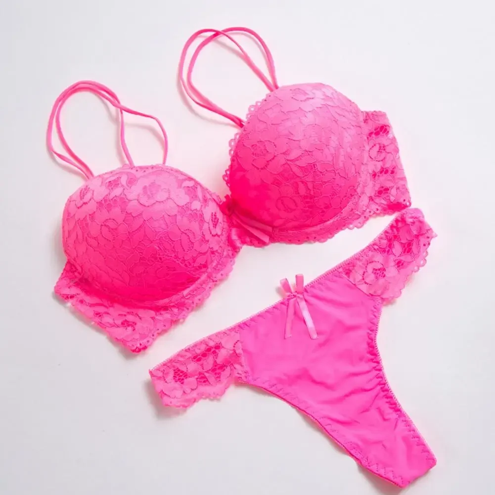 Seamless Underwear Women - 2 pezzi/set set reggiseno slip tinta