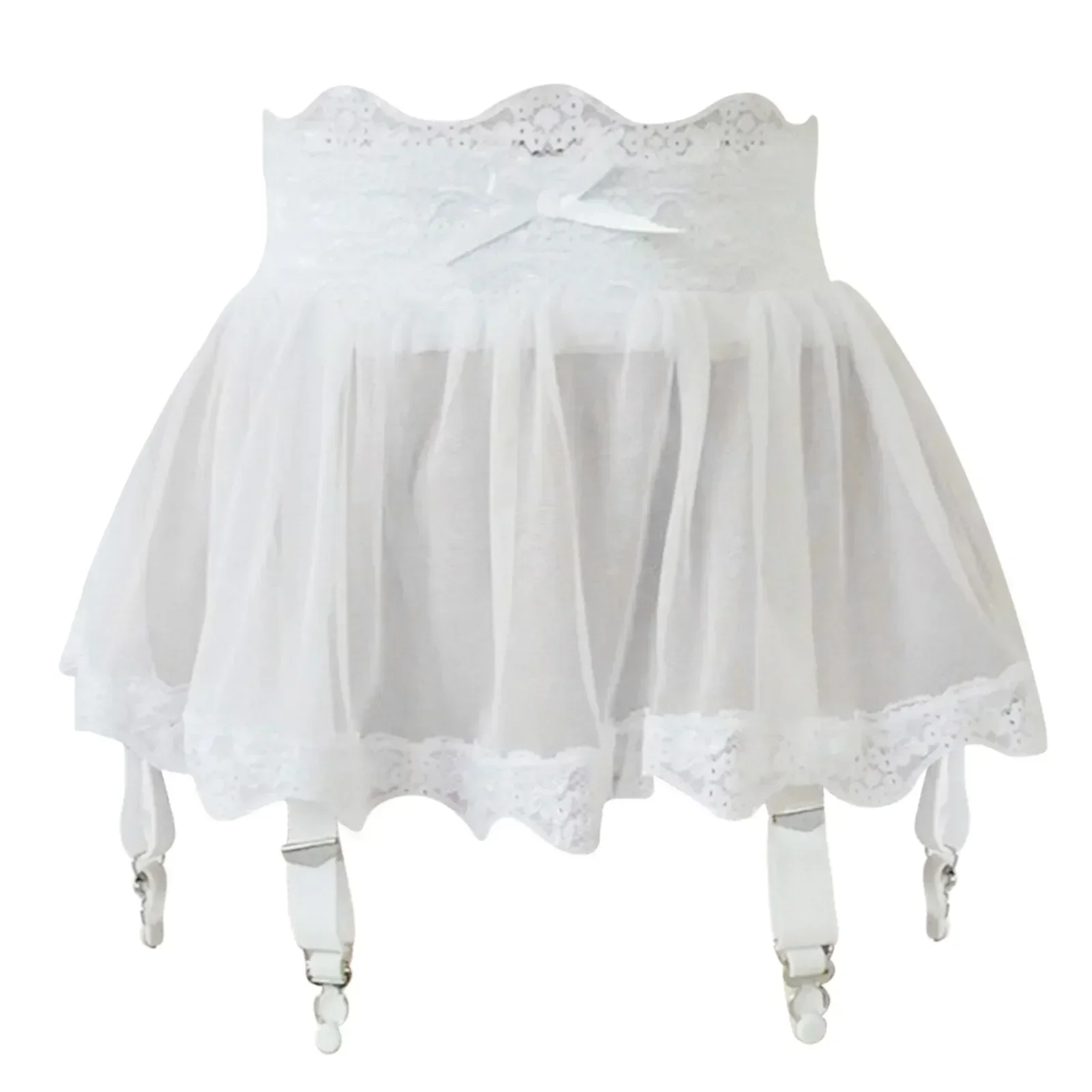 Garter Belt Set - Minigonna sexy da donna a vita