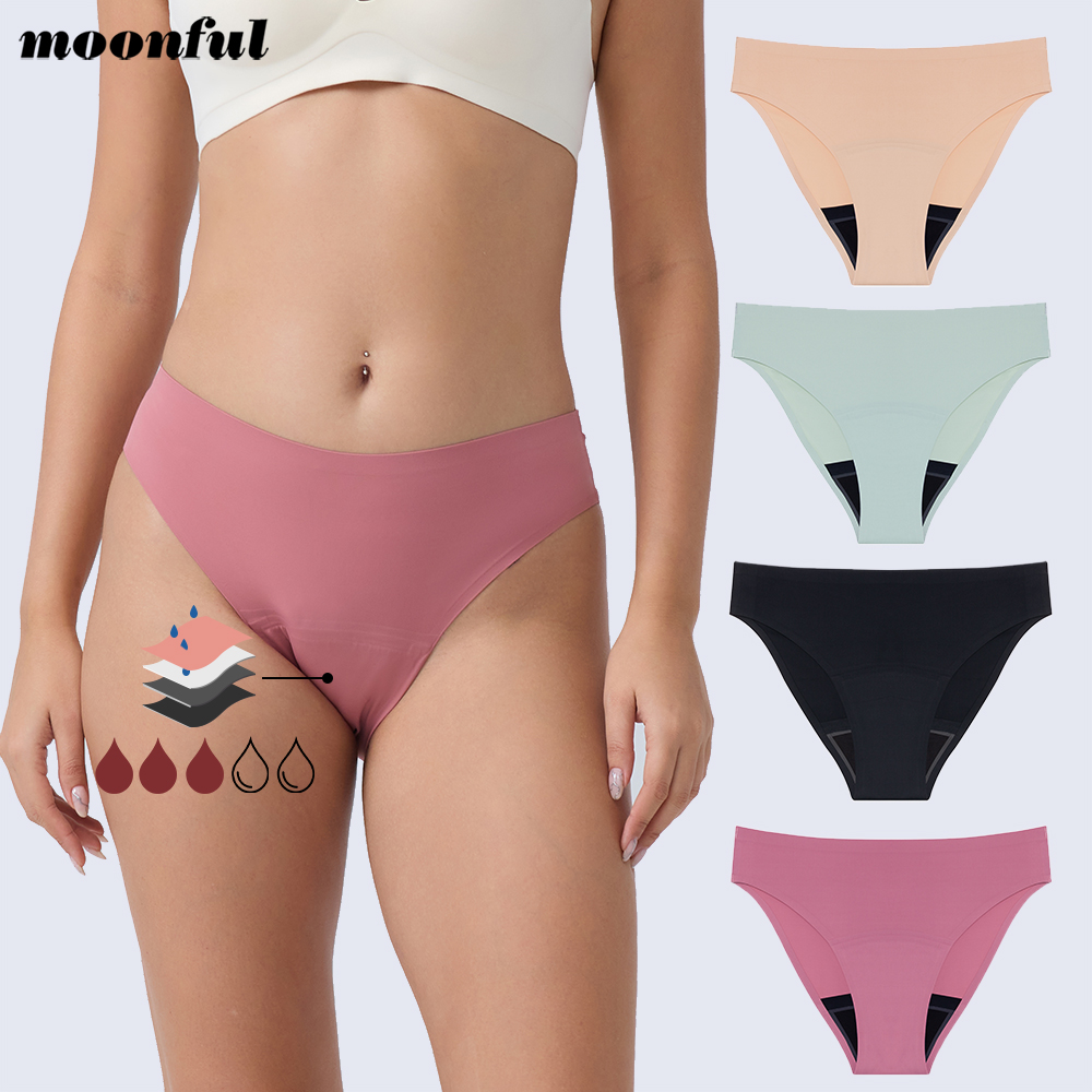 Period Panty Absorbent - Mutandine mestruali senza cuciture Donna Intimo