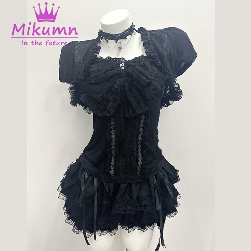 Mikumn Gothic Lolita Set 3 Pez - Cami Top Lace recensione e prezzo