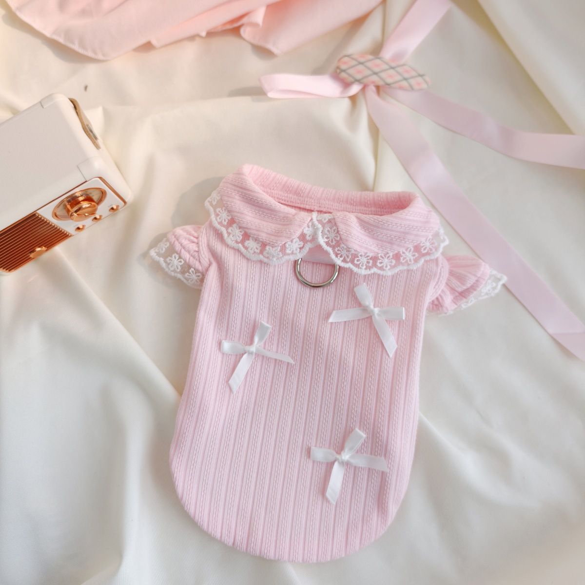 Maglietta per Cani con Fiocco  - Lace Teddy Lingerie recensione e prezzo