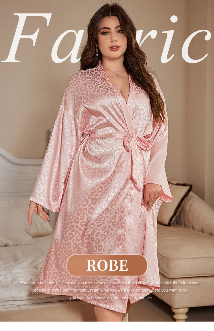 Vestaglia Plus Size da Donna,  - Robe Silk Women recensione e prezzo
