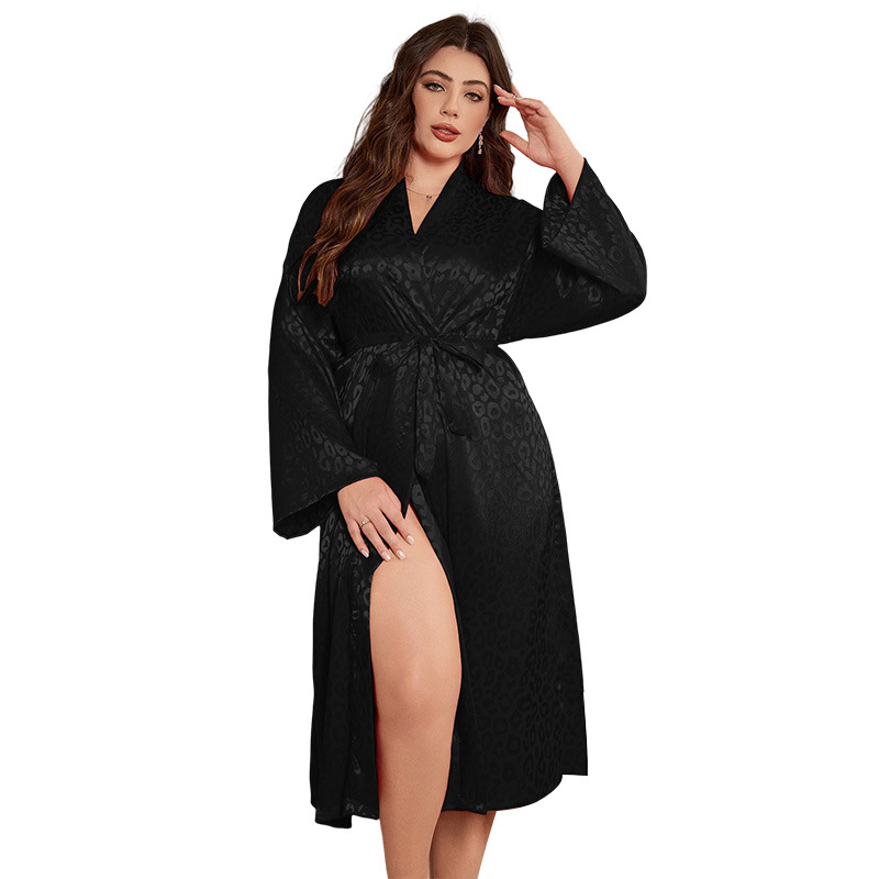 Vestaglia Plus Size da Donna,  - Robe Silk Women recensione e prezzo
