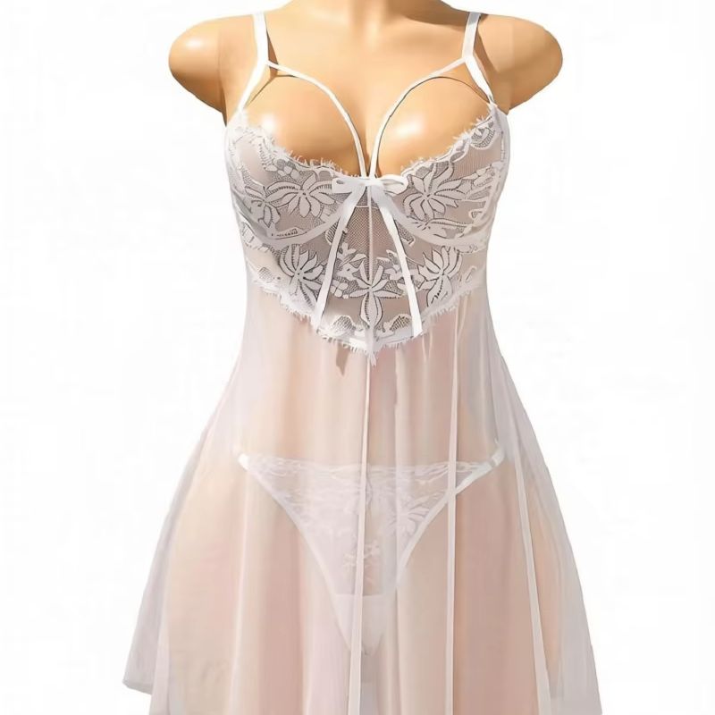 Babydoll in pizzo bianco da do - Babydoll Chemise Night recensione e prezzo