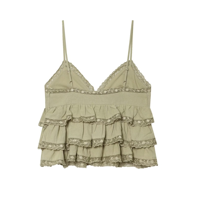 Top Corto da Donna Fanan in Co - Cami Top Lace recensione e prezzo