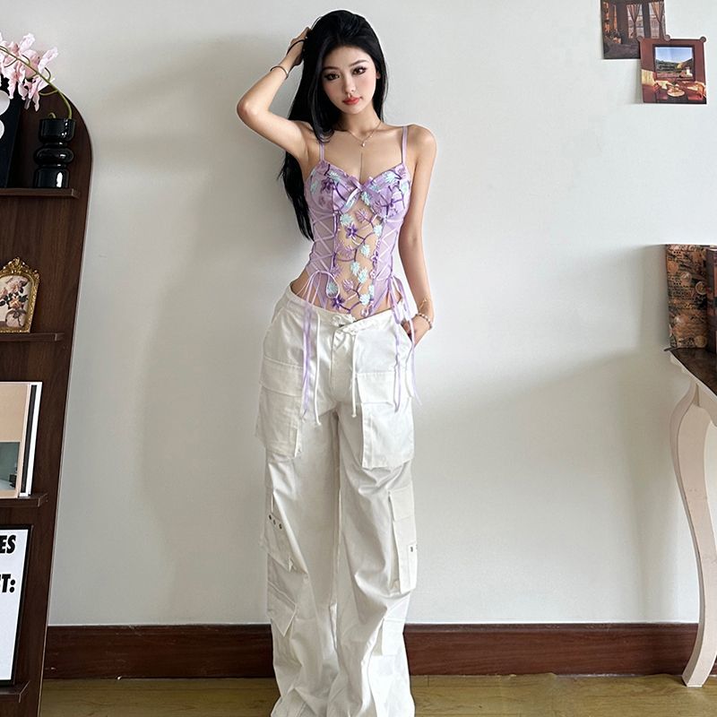 Nuova Tuta Elegante Estiva 202 - Cami Top Lace recensione e prezzo