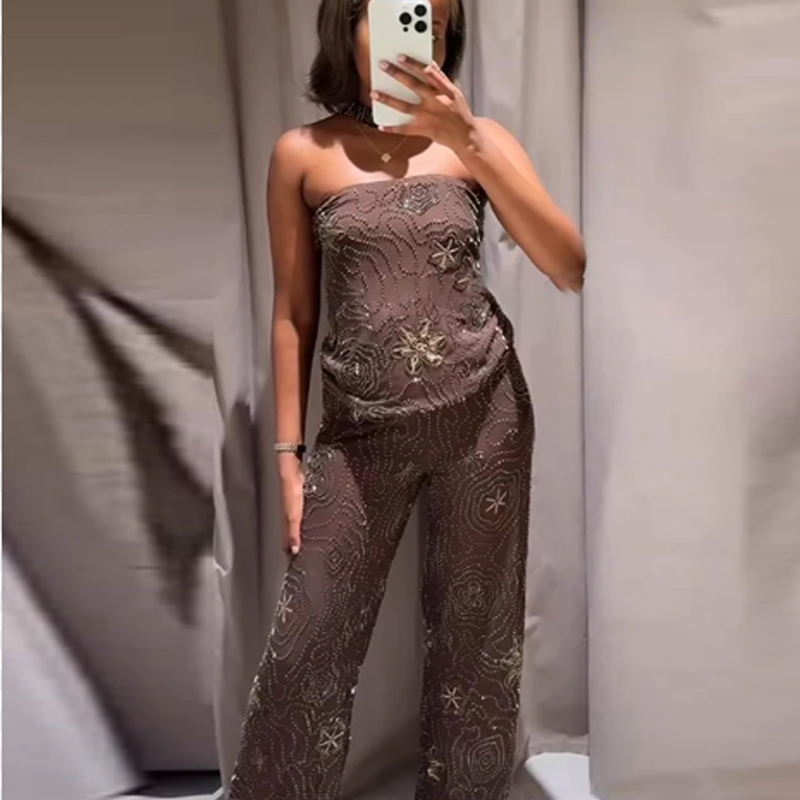 HXAO Corsetto Crop Top per don - Strapless Bra Backless recensione e prezzo