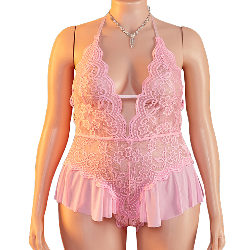 Lingerie sexy Teddy Plus Size  - Lace Teddy Lingerie recensione e prezzo