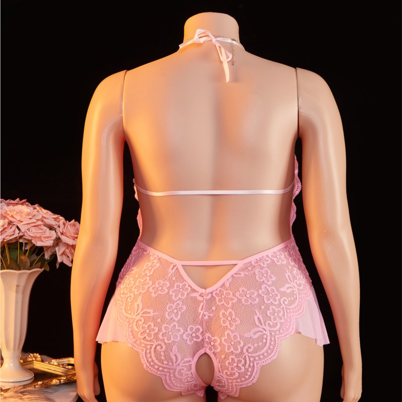 Lingerie sexy Teddy Plus Size  - Lace Teddy Lingerie recensione e prezzo